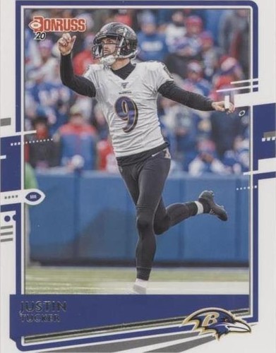 2020 Panini Donruss Justin Tucker #37