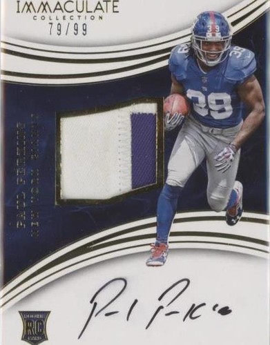 2016 Panini Immaculate Collection Paul Perkins #118