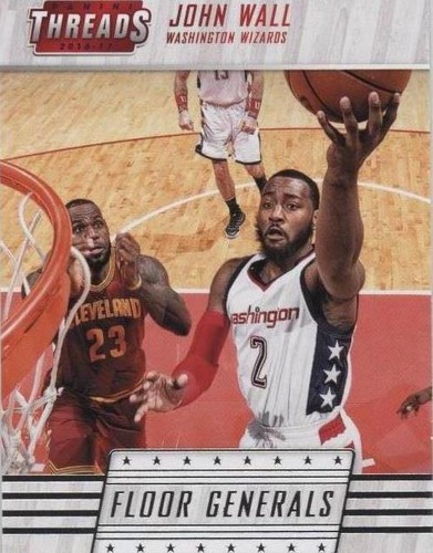 2016-17 Panini Threads - LeBron James/John Wall #13
