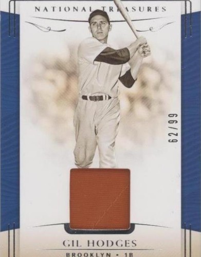 2019 Panini National Treasures - Gil Hodges #210