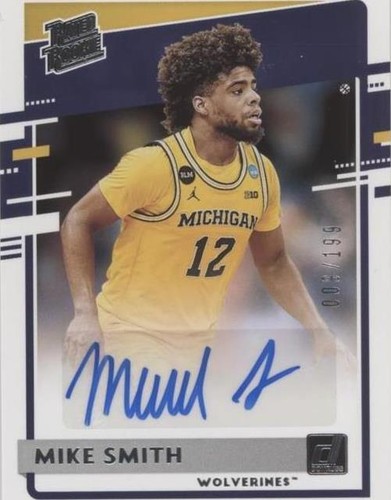 2021-22 Panini Chronicles Draft Picks - Mike Smith #RR-MSM