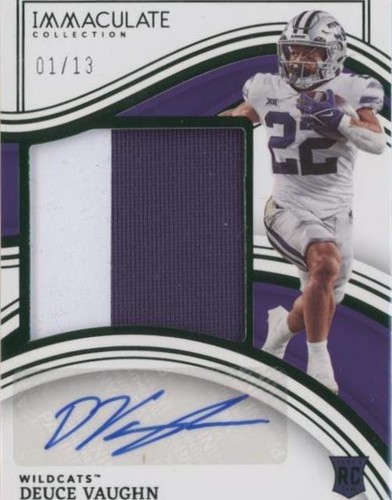 2023 Panini Immaculate Collection Collegiate Deuce Vaughn #36