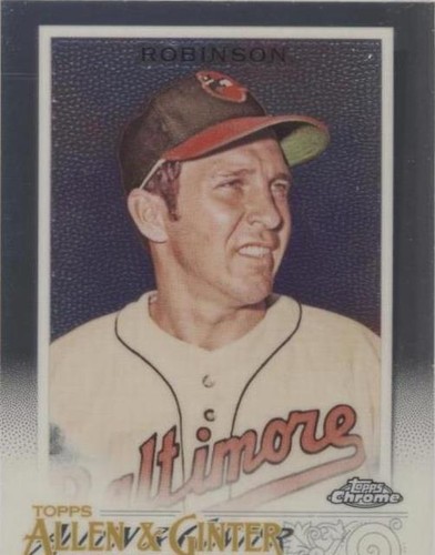 2020 Topps Allen & Ginter Chrome - Brooks Robinson #101