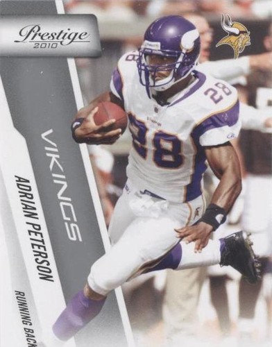 2010 Playoff Prestige Adrian Peterson #107