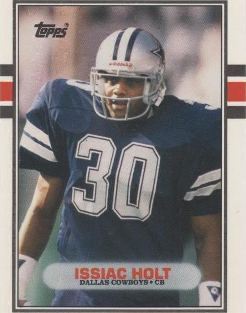 1989 Topps Traded Issiac Holt #29T
