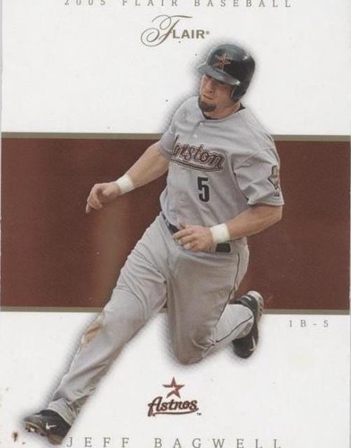 2005 Flair - Jeff Bagwell #21