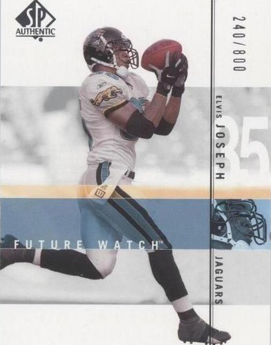 2001 SP Authentic Elvis Joseph #176