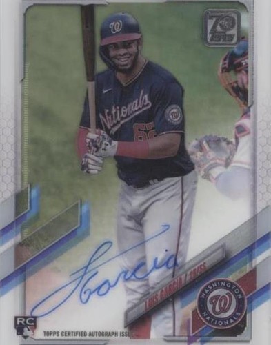 2021 Topps Clearly Authentic Autographs - Luis Garcia #CAA-LG