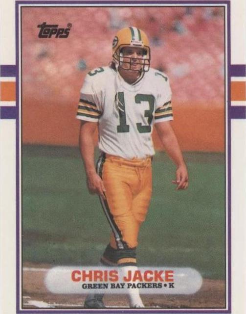 1989 Topps Traded Chris Jacke #72T