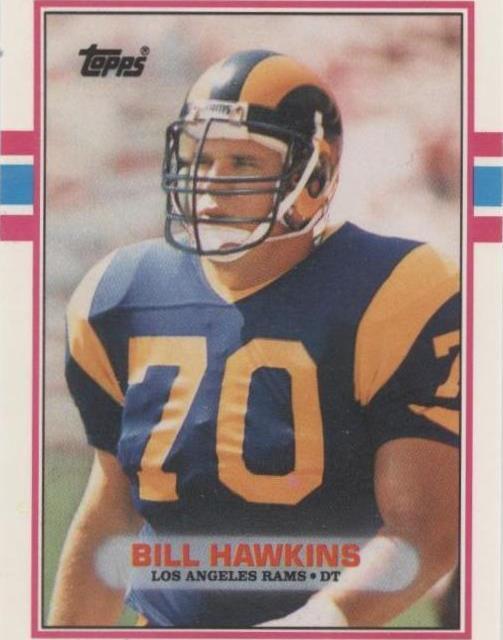 1989 Topps Traded Bill Hawkins #89T