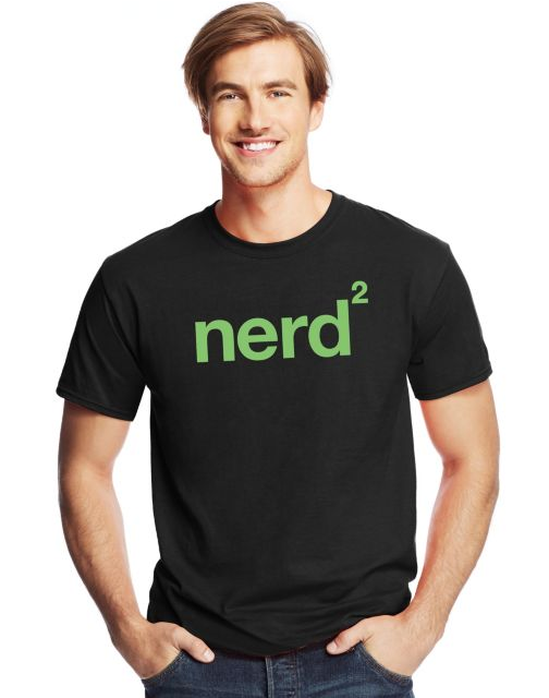 Hanes Graphic Nerd Squared Short Sleeves Cotton T-Shirt | eBay