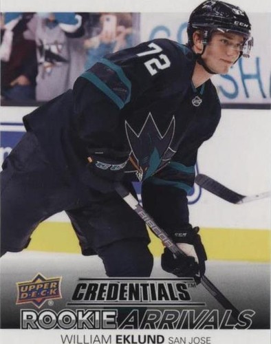 2021-22 Upper Deck Credentials - William Eklund #RA-12