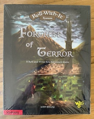 Fortress of Terror The Game Crafter Roll-With-It system solo board game
