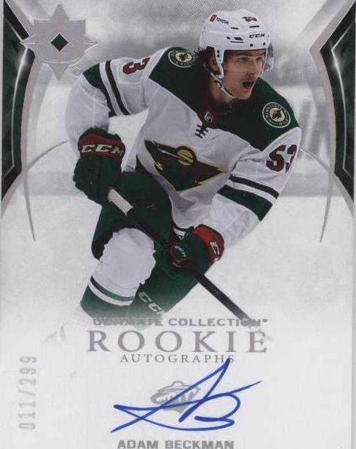 2021-22 Upper Deck Ultimate Collection - Adam Beckman #109
