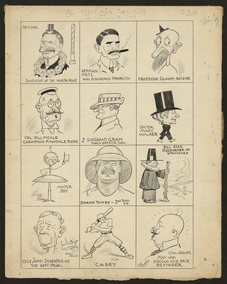 Albert Frederick Cook,Robert E. Peary,Herman Metz,Theodore Roosevelt,1912