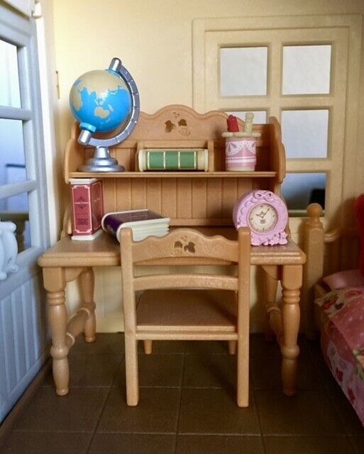 Sylvanian Families furniture study desk set ka-318 4905040287700 | eBay