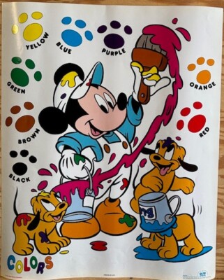 Walt Disney Mickey Colors OSP 20''x16'' poster # 82265