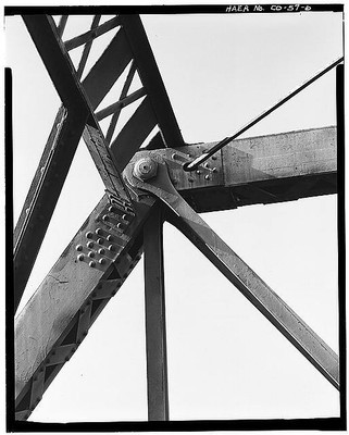 Delgany Street Railroad Bridge,Spanning Cherry Creek,Denver,Colorado,CO,HABS,5