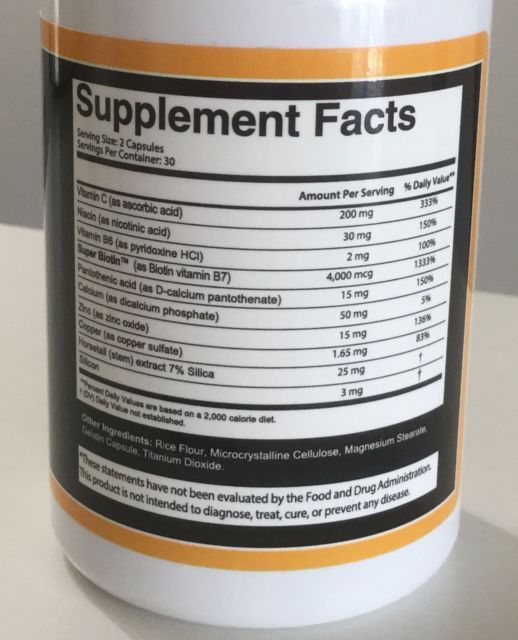 Gentlemen's Beard Club FACIAL HAIR GROWTH formula 60 ct capsules ITCH RELIEF