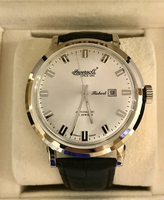 Pre-owned Ingersoll Rand Ingersoll 1892// In8005 Sl White Dial Automatic Men's Watch - Limited Edition