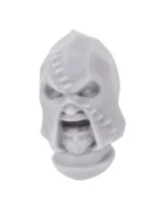 Necromunda Cawdor Head Upgrade Forge World Bretonnia Chaos Warhammer 40K Bitz