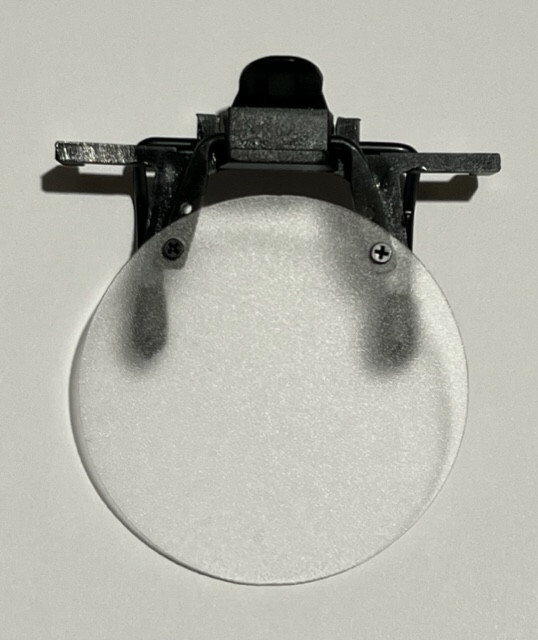 CCT Clip-on Round Eyeshield Eye blinder Round Frost Target Shooting Archery
