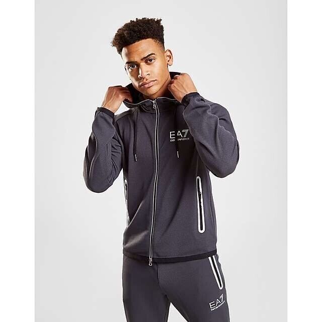 emporio armani ea7 evo pique hoodie