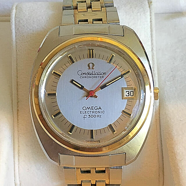omega constellation chronometer electronic f300hz