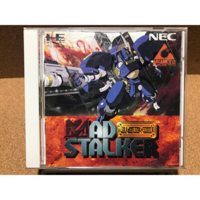 PC Engine MAD STALKER Full Metal Force CD-ROM NEC Japan Import Game