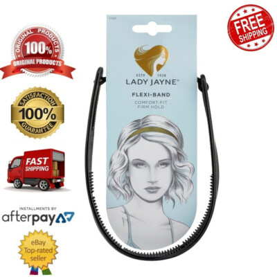 Best Lady Jayne Black Comfortable All-Day Hold Flexi Band Suitable All Hair Type