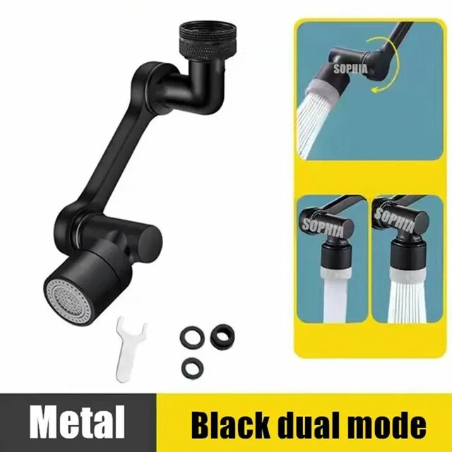 360&deg; Waterfall Faucet Extension Sprayer Waterfall Pressurized Kitchen Sink