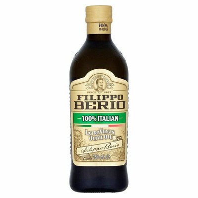 Filippo Berio 100% Italian Extra Virgin Olive Oil - 750ml (25.36fl oz)