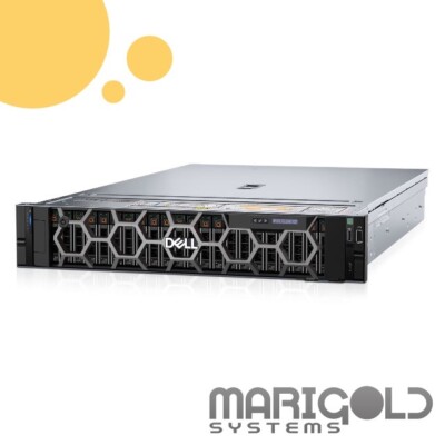 Dell PowerEdge R7625 Server 2x AMD 9754, 1536GB 2x960B 8x7.68TB SSD