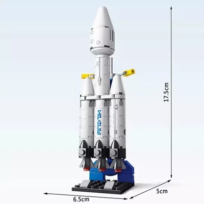 Space Series Vehicles Unbranded Compatible Building Block Toys