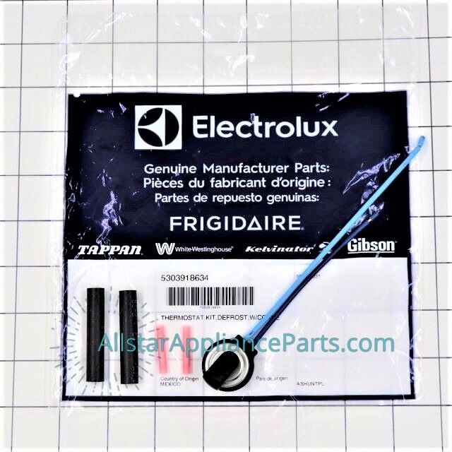 Frigidaire Refrigerator Defrost Thermostat Kit 5303918634