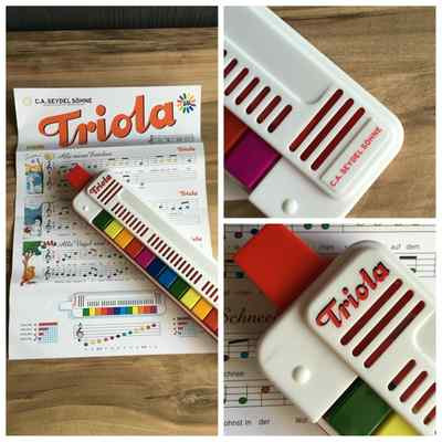 Blas-Harmonika für Kinder* Wind-Harmonica for Children C.A.SEYDEL SÖHNE Triola