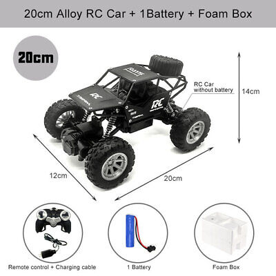 Car 2.4G With 4WD Remote Radio Control LED Lights Buggy Off-Road 1:12/1:16 Toy