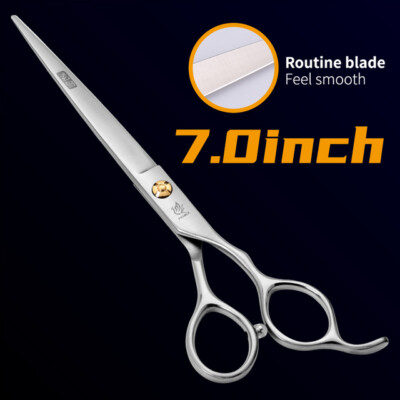 Fenice Professional 7/7.5 inch JP440C Seratted Straight Shears for Dogstylist