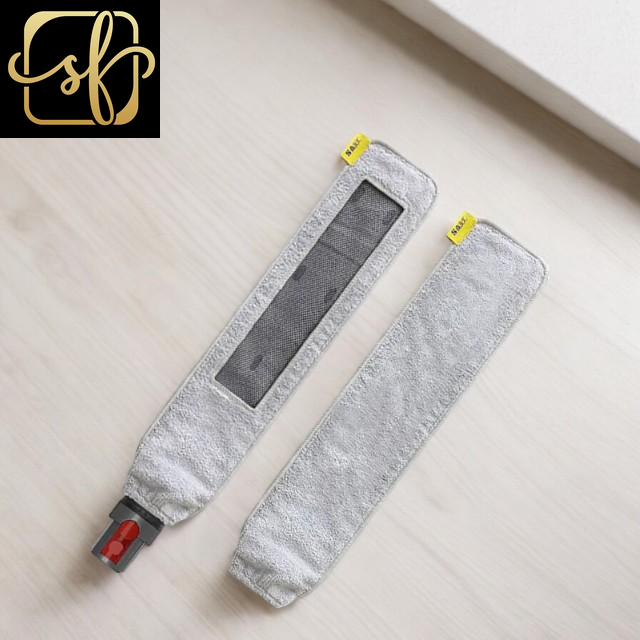 V10Slim V12Slim Crevice Cleaning Flat Brush Head W/Suction Holes for Dyson V8 V10 V11 V15 Vacuum Cleaner Accessory Tool Bendable Washable Cloth