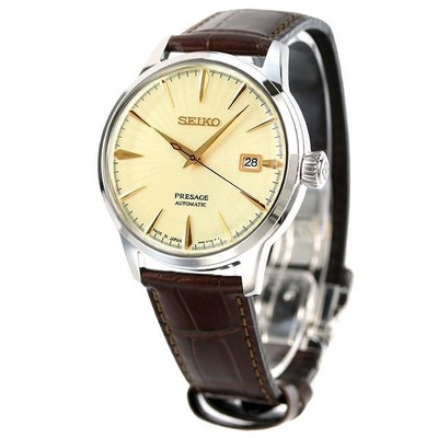 Pre-owned Seiko Presage Sary109 Champaign Gold Mechanical Automatic Men's Watch