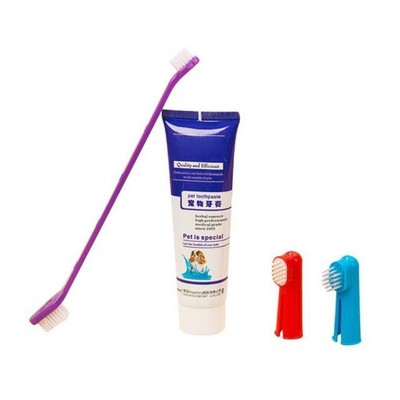 4pcs Dog Toothbrush Kit