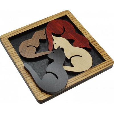 Four Katz (Cats) - Packing Problem Puzzle By Constantin
