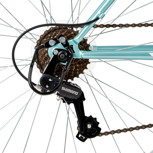 Bicicletas De Monta&ntilde;a 26 Con 18 Velocidades Estilo Vintage Mountain Bike, Menta