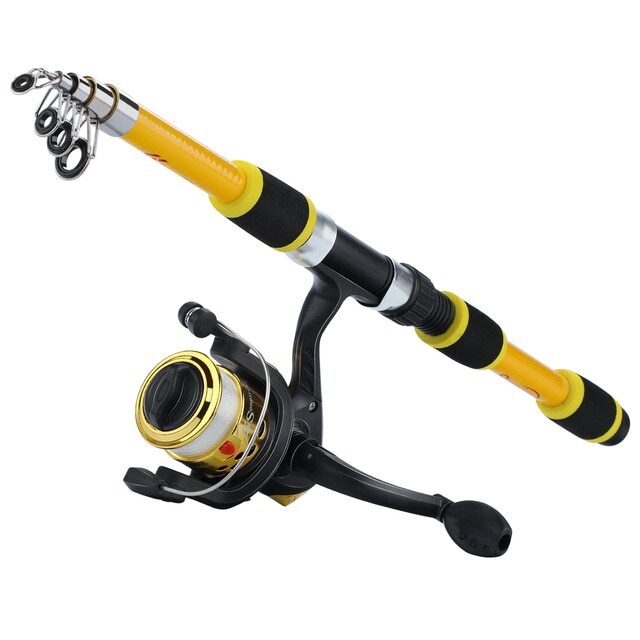 Fishing Rod and Reel Combo and accessories Full Fishing Kit FAST SHIPPING