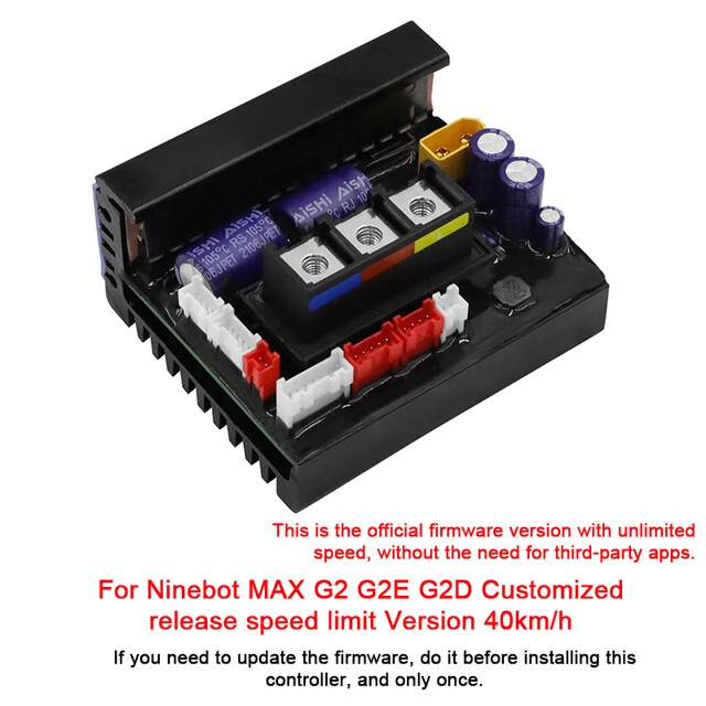 Original 40KM/h Upgraded Controller Main Board for Ninebot Max G2 Electric Scooter