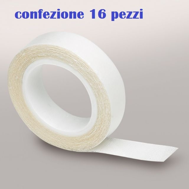 Set 16 Rotolo Nastro Biadesivo Larghezza 1cm Lavoretti Tessuto Scuola Lavoro moc