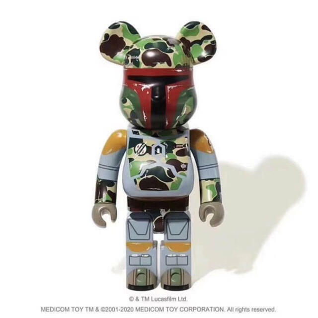 その他 BE@RBRICK BOBA FETT Recovered Armor1000% Bearbrick x Star Wars Boba Fett First Appearance Version