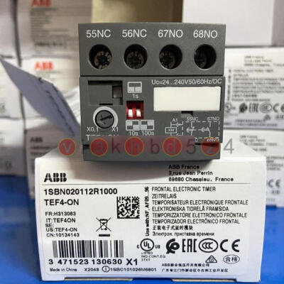 1PC New ABB TEF4-ON 1SBN020112R1000 Electronic Timer