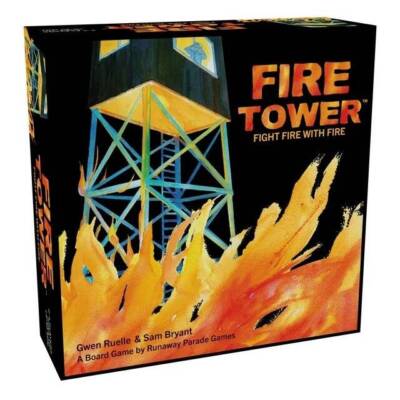 NEW Goliath Fire Tower Easy to Learn Strategy Board Game, 2-4 Players Ages 14+