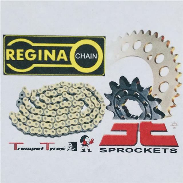 Aprilia Red Rose C Ae 125 90 Regina Chain X Anello Zrt 5 Jt Sprocket Set Ebay
